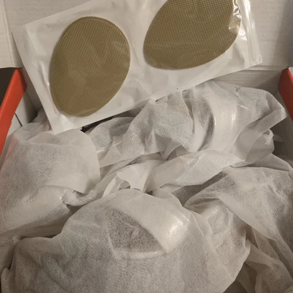 1 Pair Hingswink Silver Sparkly Platform Sandals Chunky Block Heel Size 8.5 - Picture 13 of 16